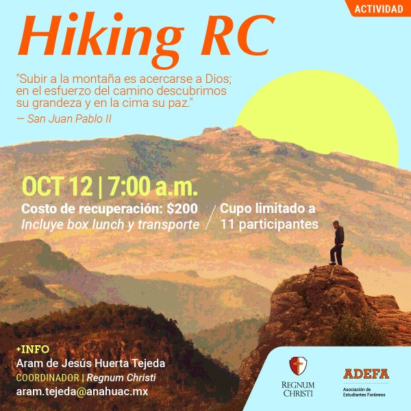 Hiking RC x ADEFA