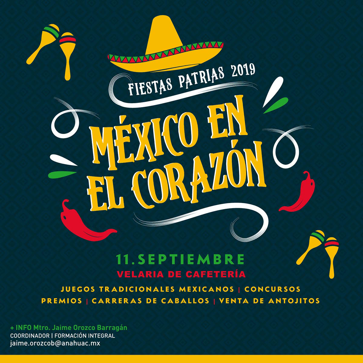 Fiestas Patrias Mexico En El Corazon Universidad Anahuac Xalapa